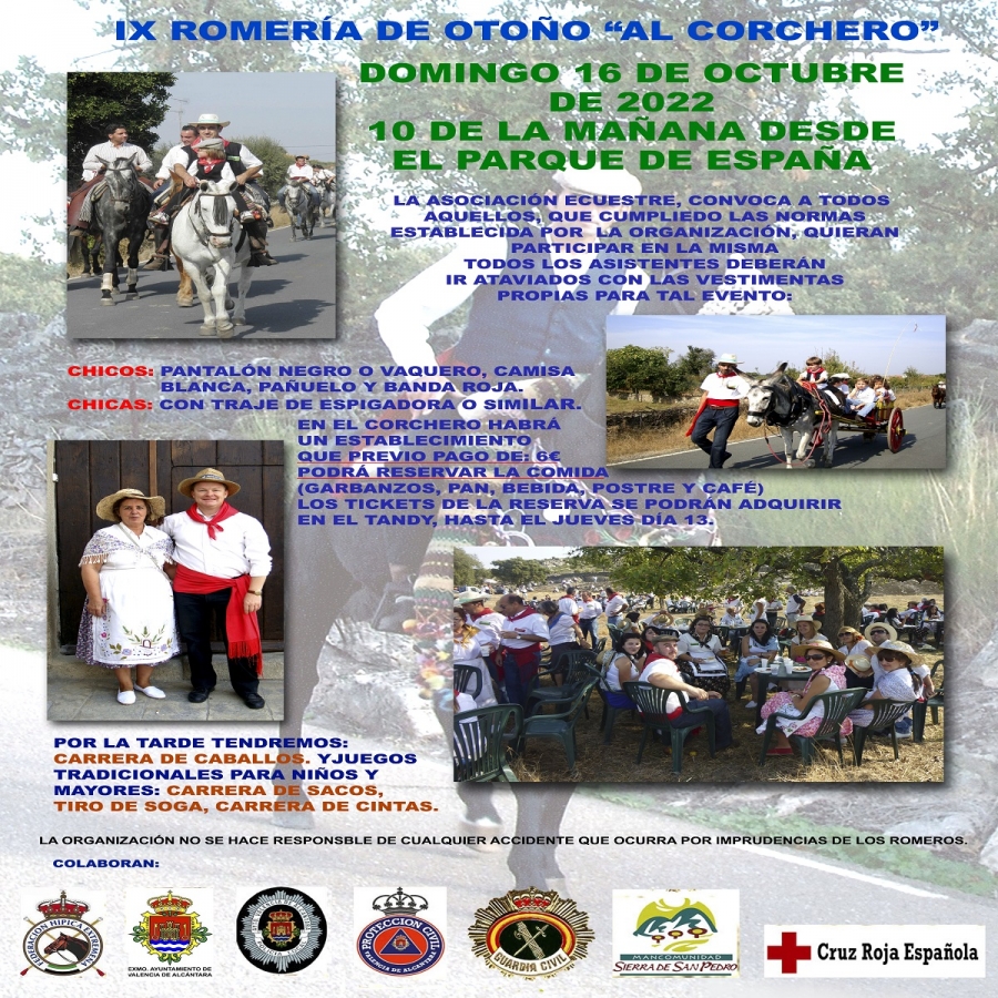 IX ROMERIA HIPICA DE OTOÑO "AL CORCHERO"